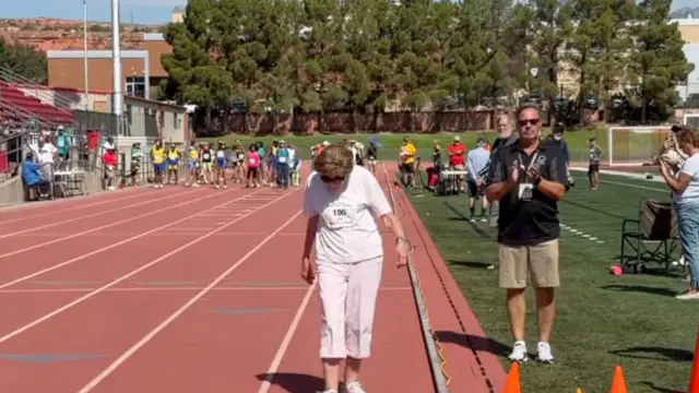 100-Year-Old Alta Pierson Makes Track Debut at Huntsman Games — image accompanying Marathon Handbook's report
