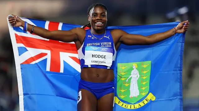 Adaejah Hodge Wins Commonwealth Gold, Faces Doping Controversy — image accompanying Athletics Weekly's report