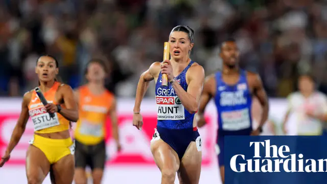 Amy Hunt Achieves Unprecedented Quadruple Gold at European Championships — image accompanying The Guardian Athletics's report