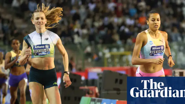 Audrey Werro narrowly beats Femke Broeders-Bol in Diamond League 800m — image accompanying The Guardian Athletics's report