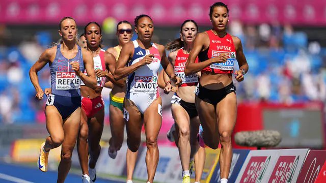 Audrey Werro reinstated to 800m final after dramatic fall — image accompanying Athletics Weekly's report