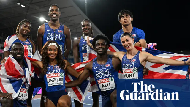 British Relay Teams Secure Double Gold at European Championship — image accompanying The Guardian Athletics's report