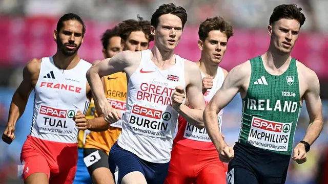 Burgin Overcomes Virus to Win 800m Heat at Euro Champs — image accompanying Athletics Weekly's report