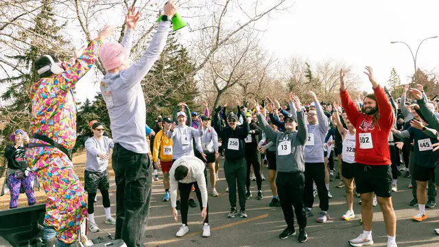 Calgary's Cold Patrol 10K: From Movember to 1,000 Runners — image accompanying Canadian Running's report