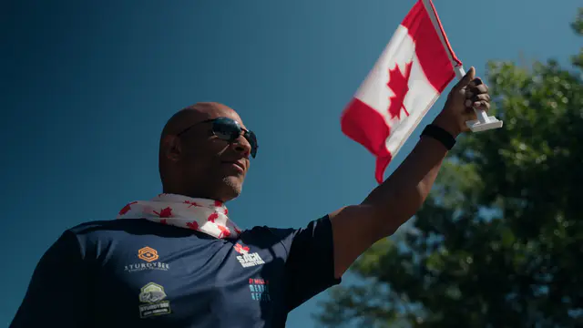 Canadian Border Agent Runs 7,500 km to Raise Mental Health Awareness — image accompanying Canadian Running's report