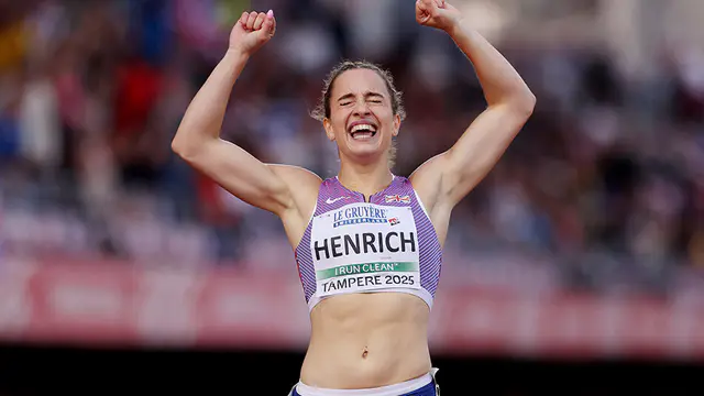 Charlotte Henrich Breaks Welsh Records, Excels in Major Competitions — image accompanying Athletics Weekly's report