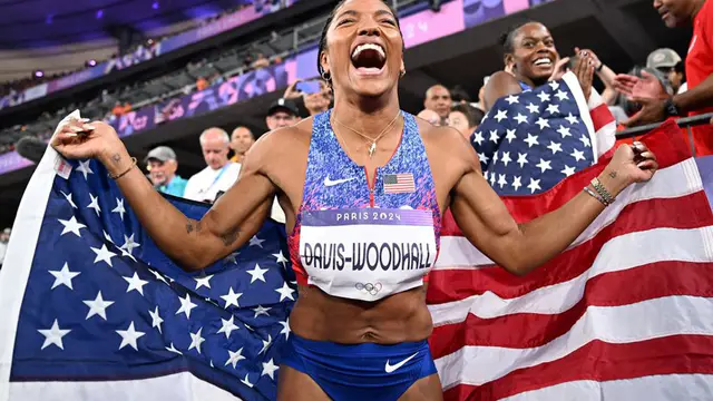 Davis-Woodhall's Championship Participation in Doubt After Accident — image accompanying Athletics Weekly's report