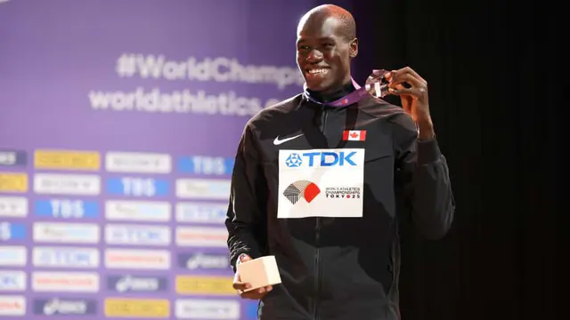 Diamond League resumes with Arop headlining 800m race — image accompanying Canadian Running's report