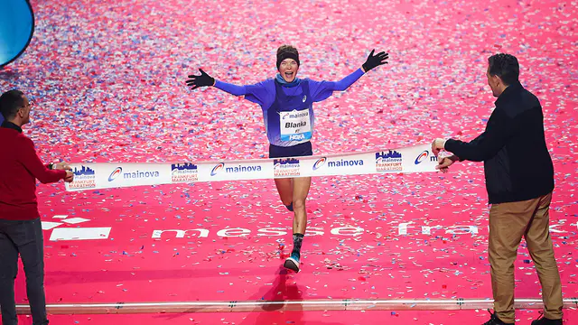 Dörfel impresses on marathon debut in Frankfurt — image accompanying Athletics Weekly's report
