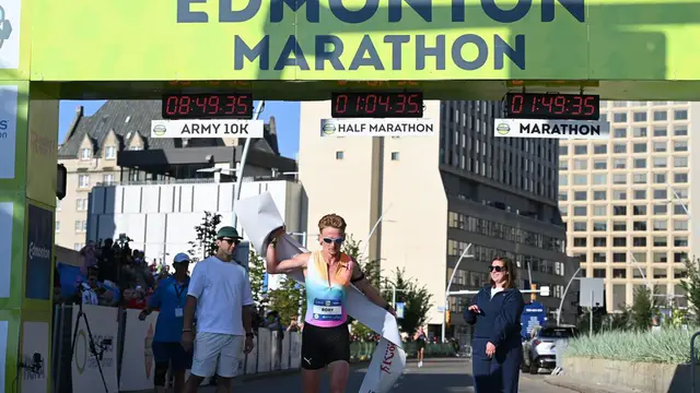 Edmonton Marathon admits course-measuring error — image accompanying Canadian Running's report