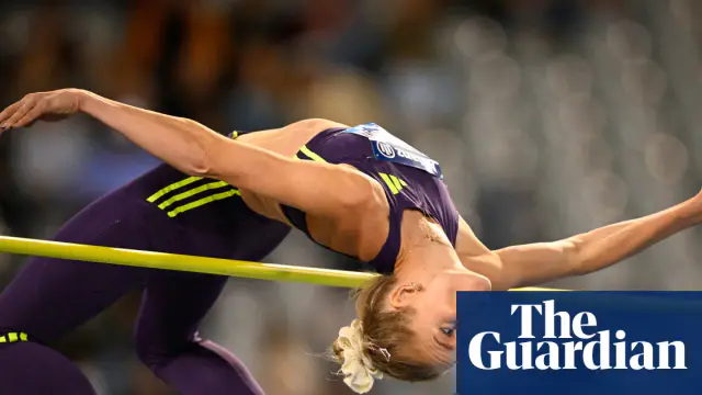 Eleanor Patterson wins high jump at Diamond League Final — image accompanying The Guardian Athletics's report