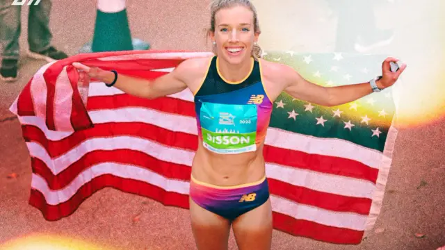 Emily Sisson, American Marathon Record Holder, Expecting a Baby — image accompanying Marathon Handbook's report