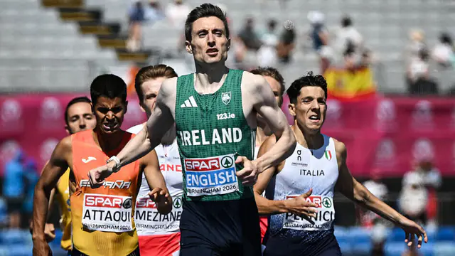 English breaks 48-year-old European 800m championship record — image accompanying Athletics Weekly's report