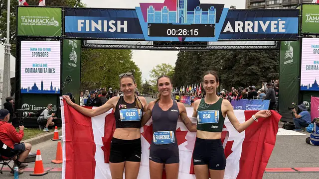 Florence Caron to debut in marathon at Canadian National Championships — image accompanying Canadian Running's report