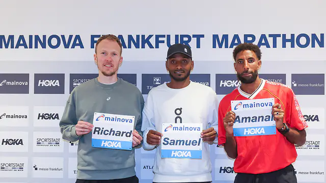 Frankfurt Marathon set for potential record-breaking race — image accompanying Athletics Weekly's report