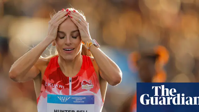 Georgia Hunter Bell wins Commonwealth Games 800m gold — image accompanying The Guardian Athletics's report