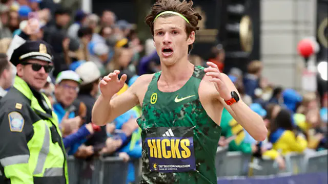 Hicks and others target American marathon record at Chicago Marathon — image accompanying Athletics Weekly's report