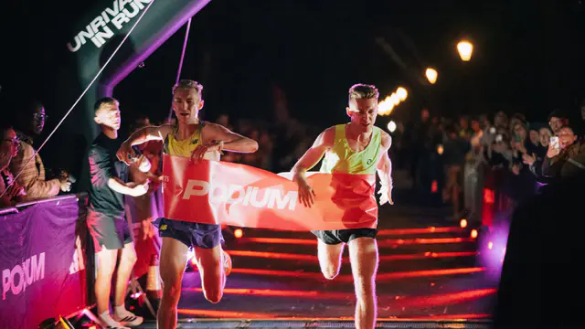James West wins close Battersea 5km race — image accompanying Athletics Weekly's report