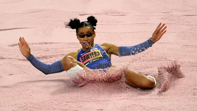 Jazmin Sawyers Earns Silver in Ultimate Championship — image accompanying Athletics Weekly's report