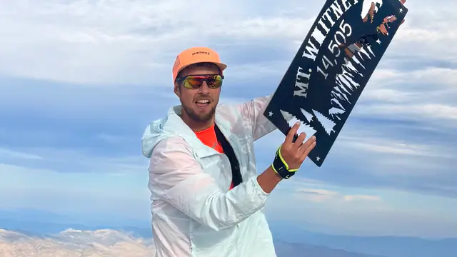 Joe McConaughy - 2026 John Muir Trail FKT - Mount Whitney
