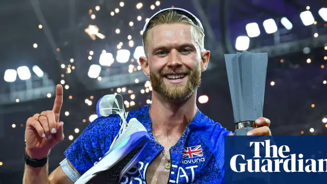 Josh Kerr wins $150,000 at Ultimate Championship 1500m — image accompanying The Guardian Athletics's report