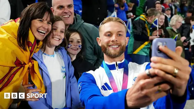 Josh Kerr's Emotional Mile Victory at Glasgow Games — image accompanying BBC Sport Athletics's report