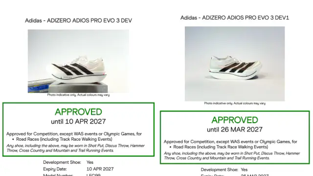 Kejelcha's Record-Breaking Shoe: A Pro Evo 3 Variant — image accompanying Marathon Handbook's report