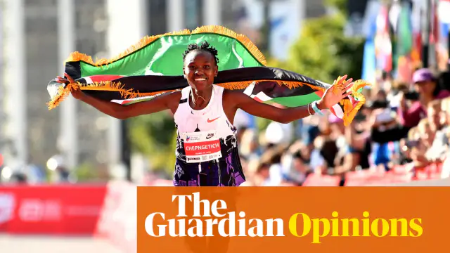 Kenyan Marathoner's Record Under Scrutiny After Doping Ban — image accompanying The Guardian Athletics's report