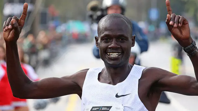 Kenyan Runner Sets New M50 Half-Marathon World Record — image accompanying Canadian Running's report