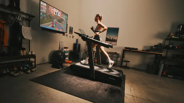 KICKR RUN: Ideal for Winter Training, Say Elite Runners — image accompanying Athletics Weekly's report