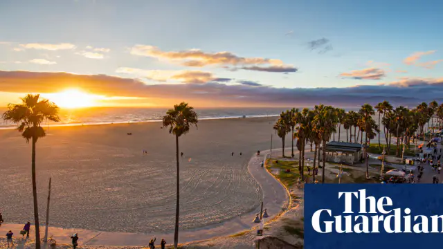 LA 2028 Olympics to Feature Beach Start Triathlon at Venice Beach — image accompanying The Guardian Athletics's report