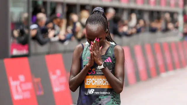 Marathon champion Peres Jepchirchir suspended over EPO finding — image accompanying Canadian Running's report