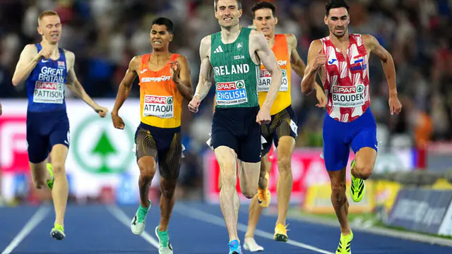 Mark English makes history with European 800m gold — image accompanying Athletics Weekly's report