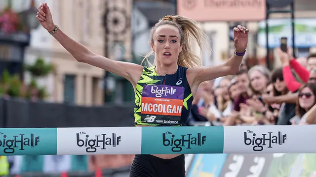 McColgan and Weir Aim for Big Half Glory in London — image accompanying Athletics Weekly's report