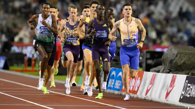 Myers wins Brussels 1500m, Ingebrigtsen calls rivals 'cowards' — image accompanying Athletics Weekly's report