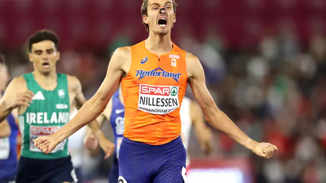 Nillessen's late surge wins European 1500m gold — image accompanying Athletics Weekly's report