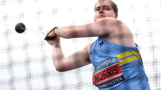 Norris and Payne Win NAL Field Athlete of the Year Awards Again — image accompanying Athletics Weekly's report