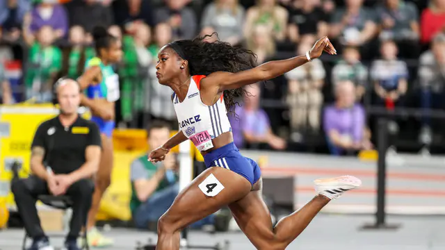 Olympic Silver Medallist Cyréna Samba-Mayela Faces Provisional Suspension — image accompanying Canadian Running's report