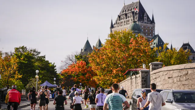 Quebec City Marathon: Scenic Race and Fall Getaway — image accompanying Canadian Running's report
