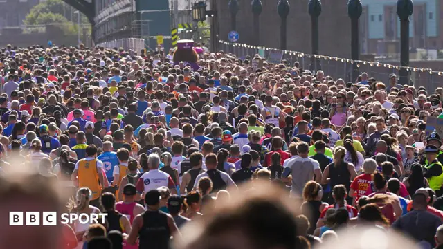 Runners in the 2026 Great North Run