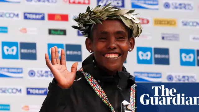 Ruti Aga banned for six years over fake prescription — image accompanying The Guardian Athletics's report