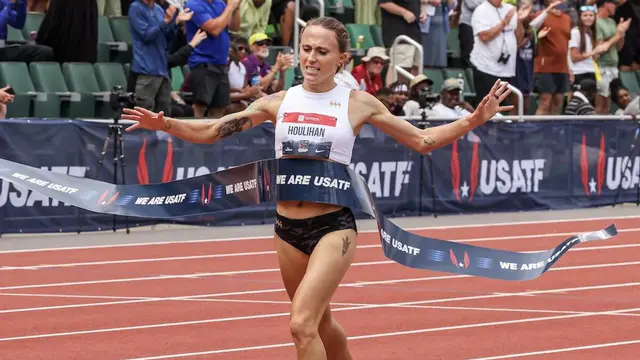 Shelby Houlihan signs with Skechers after doping ban — image accompanying Canadian Running's report