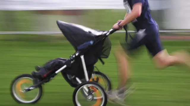 Study: Stroller Running May Reduce Overuse Injuries — image accompanying Canadian Running's report