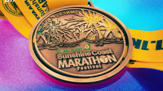 Sunshine Coast Marathon Medals Arrive Just in Time — image accompanying Marathon Handbook's report