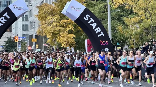 TCS Toronto Waterfront Marathon Supports Diverse Causes — image accompanying Canadian Running's report