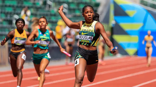 U.S. Sprinter Tate Taylor Shines at World U20 Championships — image accompanying Canadian Running's report