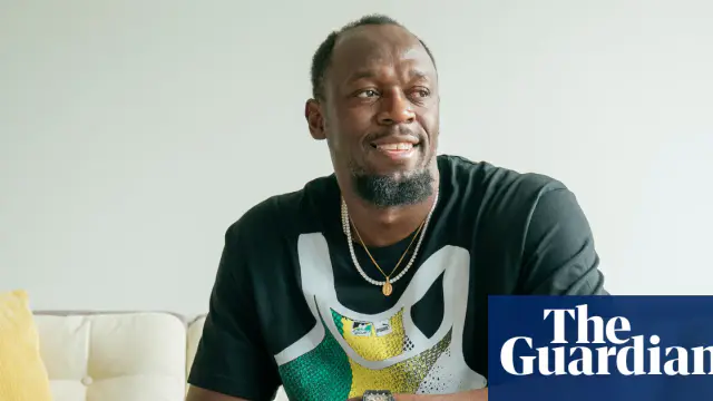 Usain Bolt Listed for Wythenshawe FC Veterans — image accompanying The Guardian Athletics's report