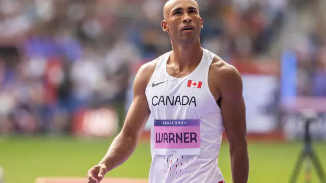 Warner Slips to Silver in Decathlon at Commonwealth Games — image accompanying Canadian Running's report