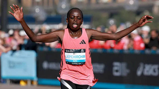 World Marathon Champion Peres Jepchirchir Suspended for EPO Use — image accompanying Athletics Weekly's report