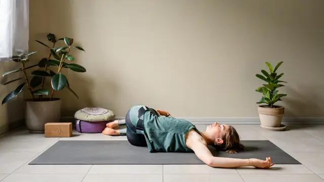 Yoga poses to relieve hip tightness for runners — image accompanying Canadian Running's report
